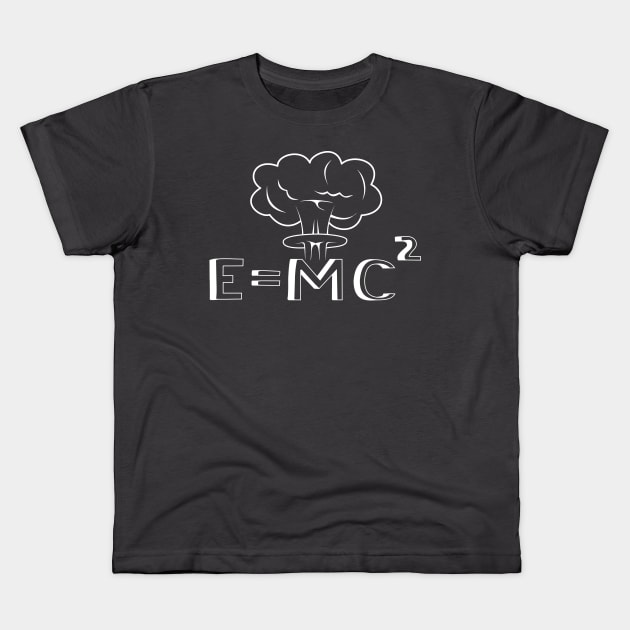 Energy Equation Kids T-Shirt by Javisolarte